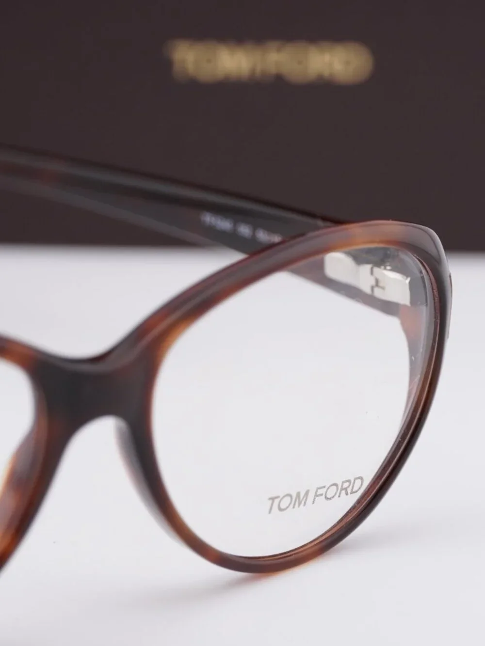 Tom Ford FT5245 052 Oval Eyeglasses - Dark Havana 53mm